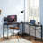 Aleksander L-Shaped Metal Base Computer Desk-1282481108