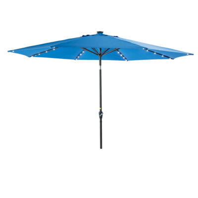 11 pi. Parasol de patio moderne en porte-à-faux