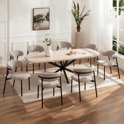 Soulsbyville 8 - Person Dining Set