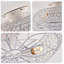 Flush Mount Ceiling Fan with Light Caged Farmhouse 6-Speed Reversible DC Motor with Remote Matte White-130156545