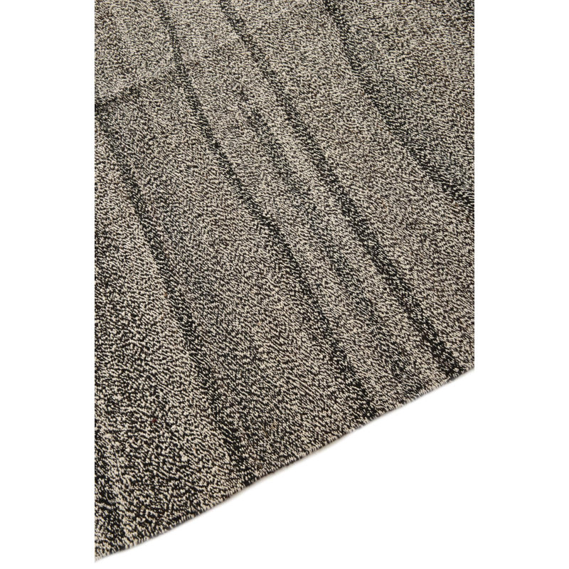 Tapis noir et blanc Orta