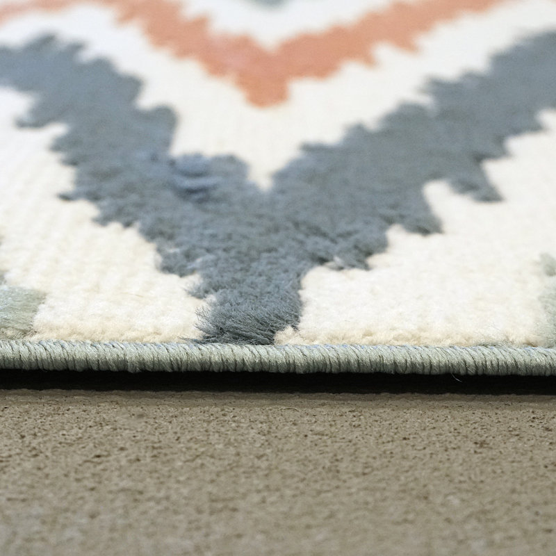 Chevron Indoor Rug, Rectangle 5' x 7'