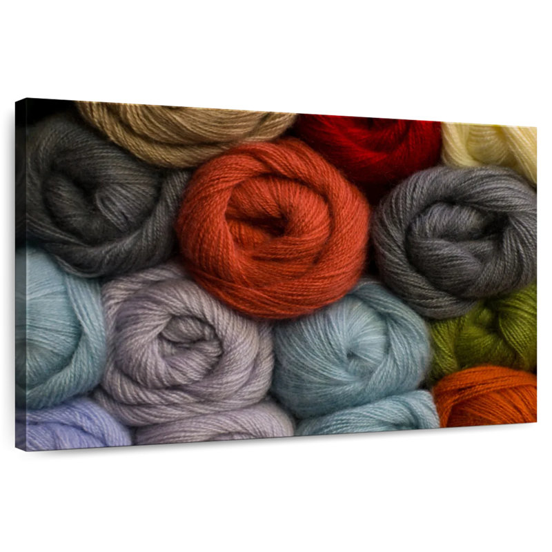 Senne Knitting Yarns, 16" H x 24" W