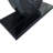 Modern Handcrafted Crushed Diamond Console Table, High Quality Multi-Scenario Entryway Table(Black), Mirror Not Included