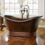 Baignoire de trempage sur piédestal 60 "x 29" Adamo