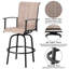 Tabouret de bar pivotant 2 pièces-1935545012
