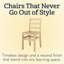 Chaises à dossier échelle en bois franc Little Innovator, 14 po