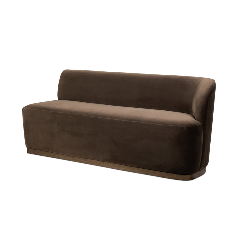 Velvet Solid Wood Bench, 72"