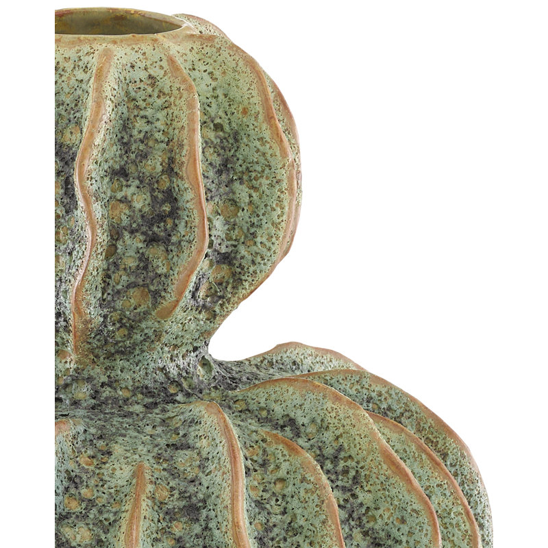 Sunken Handmade Ceramic Table Vase