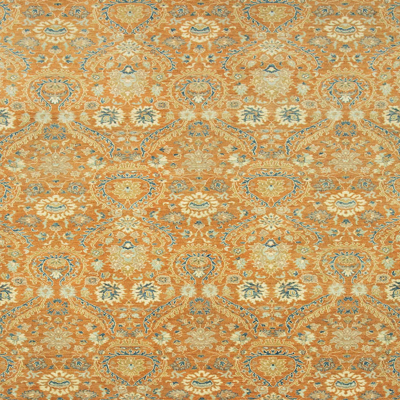 Tapis abstrait moderne 2647, Carré 3 pi