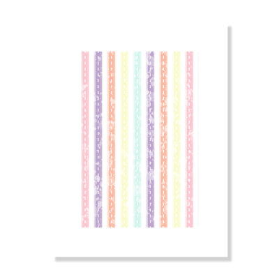Whimsical Stripe' Wall Decal