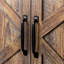 Armoire décorative 4 portes avec 4 portes et 4 tablettes ouvertes -2054167251