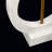 Traditional Open Circle Marble Table Lamp