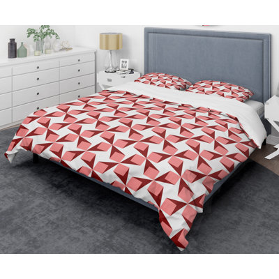 Ensemble de housse de couette style rétro Mid-Century