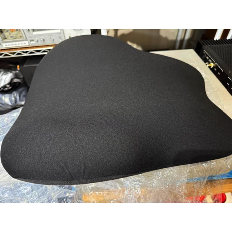 Coussin de soutien lombaire ergonomique en mousse à mémoire de forme pour fauteuil de bureau