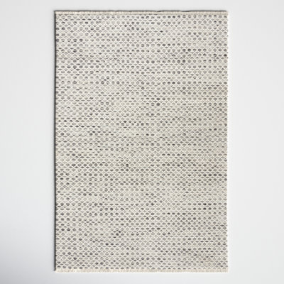 Quincy Handmade Wool Beige Rug
