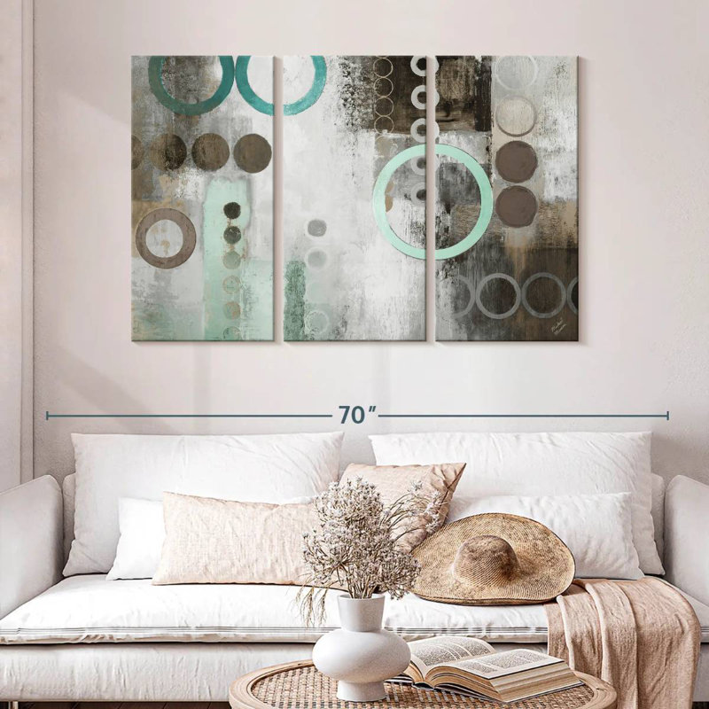 Avery Mint Liberated, 32" H x 50" W