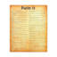 "Psalm 18 Gold Bible Chapiter" - Art textuel sur toile tendue-1601634621