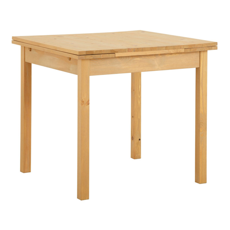 Picar Extendable Solid Wood Dining Table, Brown
