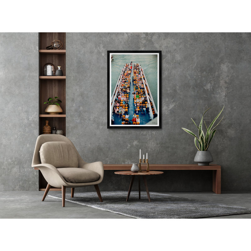 Seine Ferry Ride Print by Tim Klein