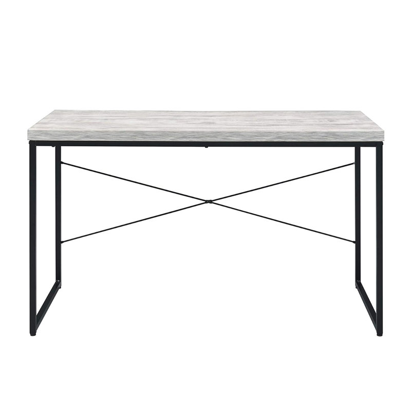 Bureau d'écriture rectangulaire en faux béton