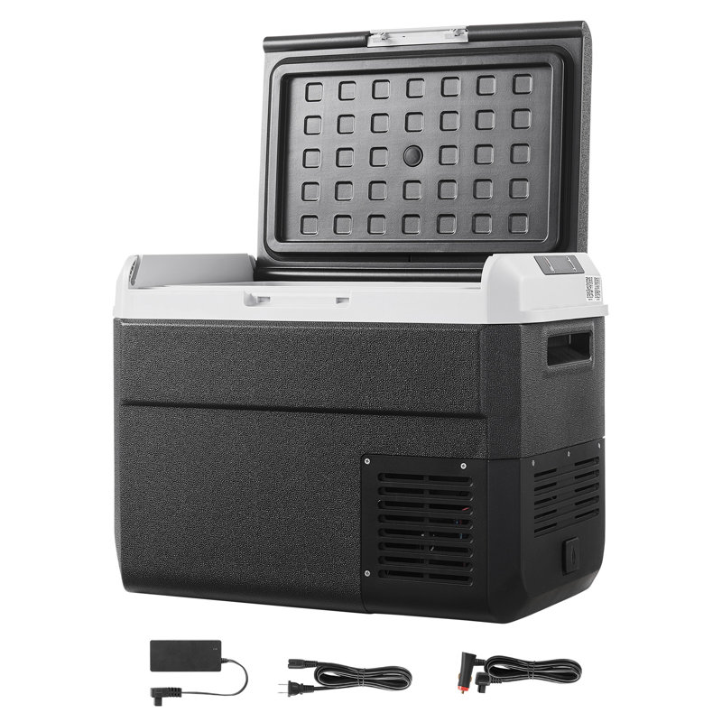 12 Volt Car Refrigerator Portable Freezer 31.7QT Electric Cooler for Camping