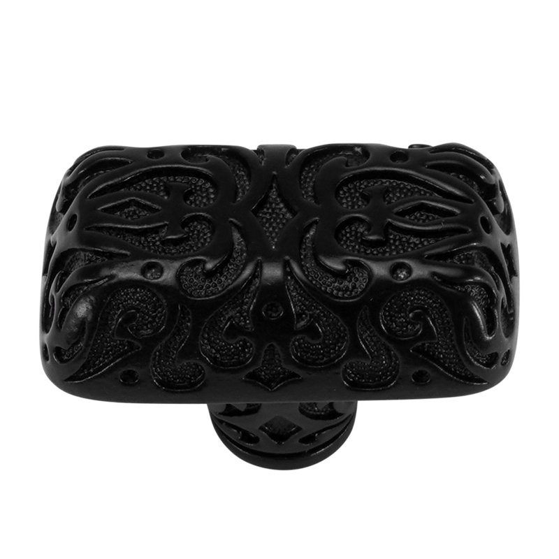 Via Veneto knob, Black