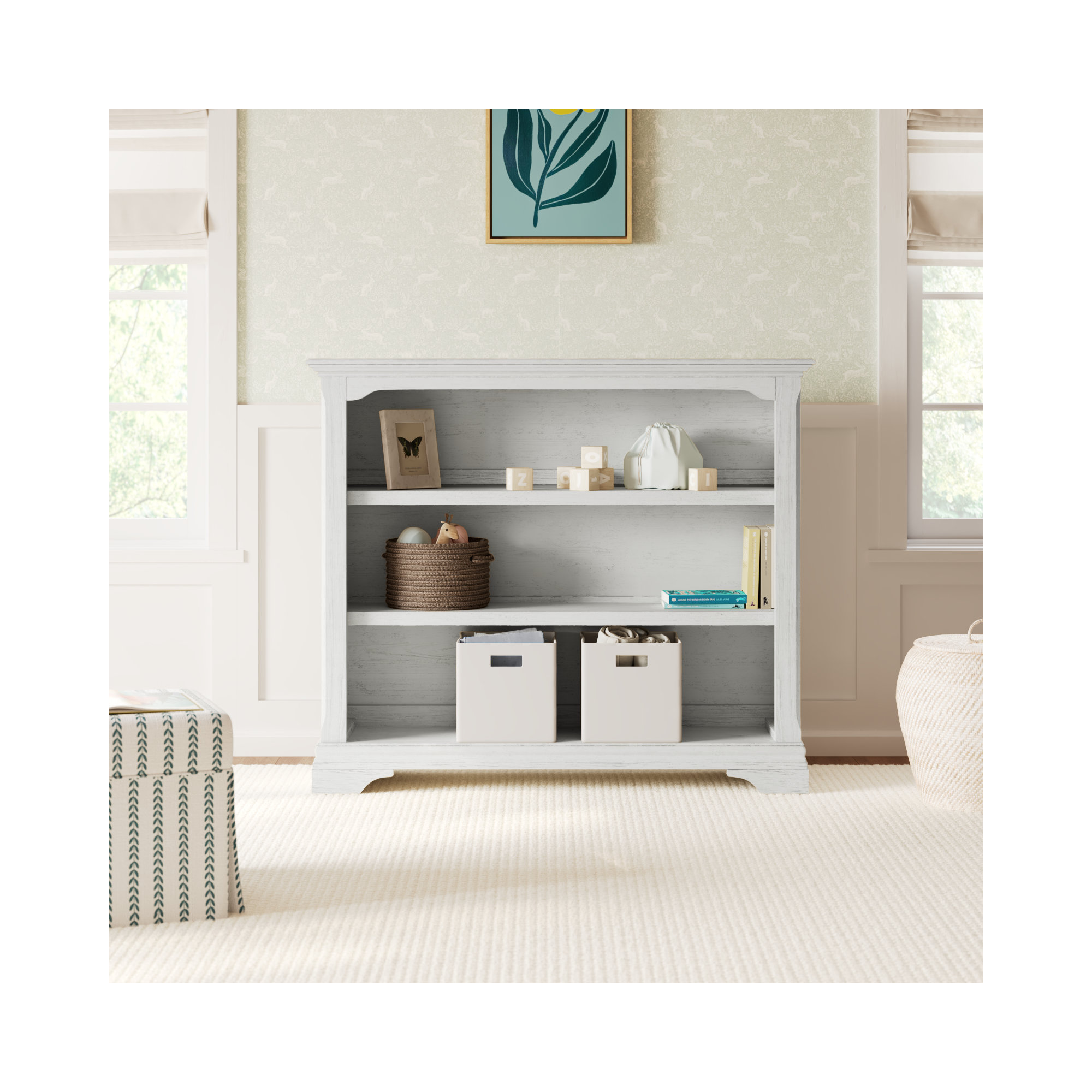 Shayla Wide Bookcase
