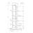 Stylish And Functional 5 Tier Bookshelf For Office And Bedroom-215854570