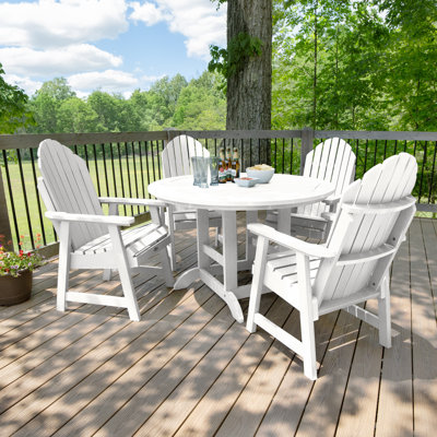 Lynn 4 - Person Patio Dining Set with Round Table