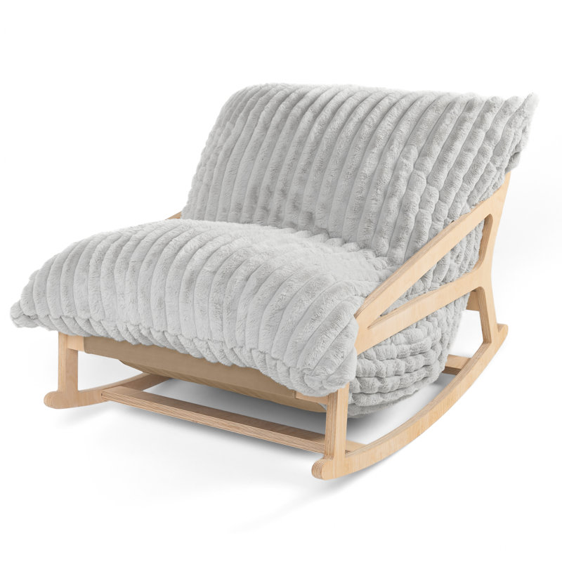 Chaise berçante Pillow Saxx, Gris
