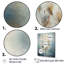 «Tranquility White and Blue Dreamcatcher II», reproduction sur toile-888946669-888946666