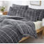 Plaid Duvet Cover Set with Pillowcases Included-120658218-120658221