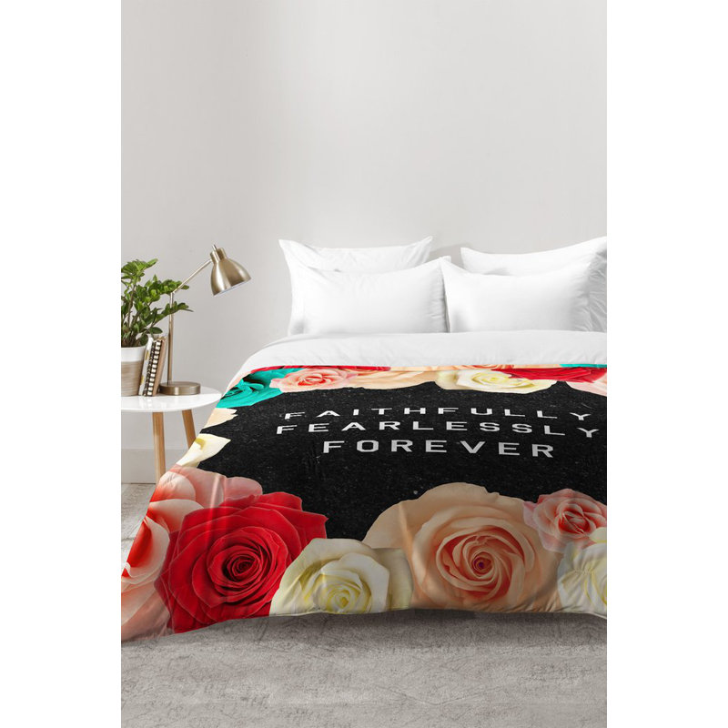 Ensemble d'édredon Forever, Édredon pour lit simple TG + 1 taie décorative