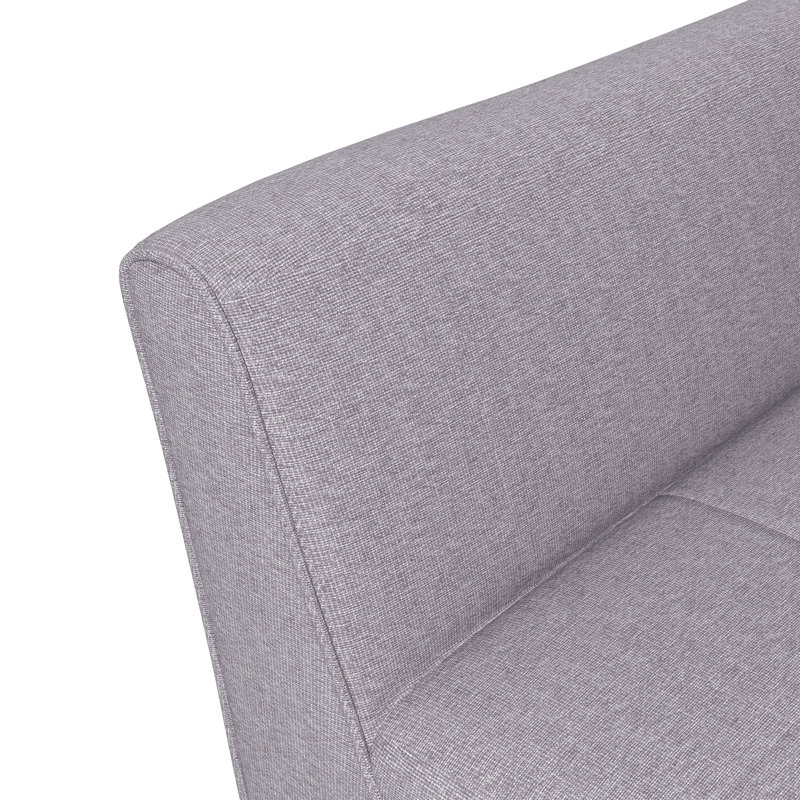Fauteuil capitonné large de 28,3 po Kwentin