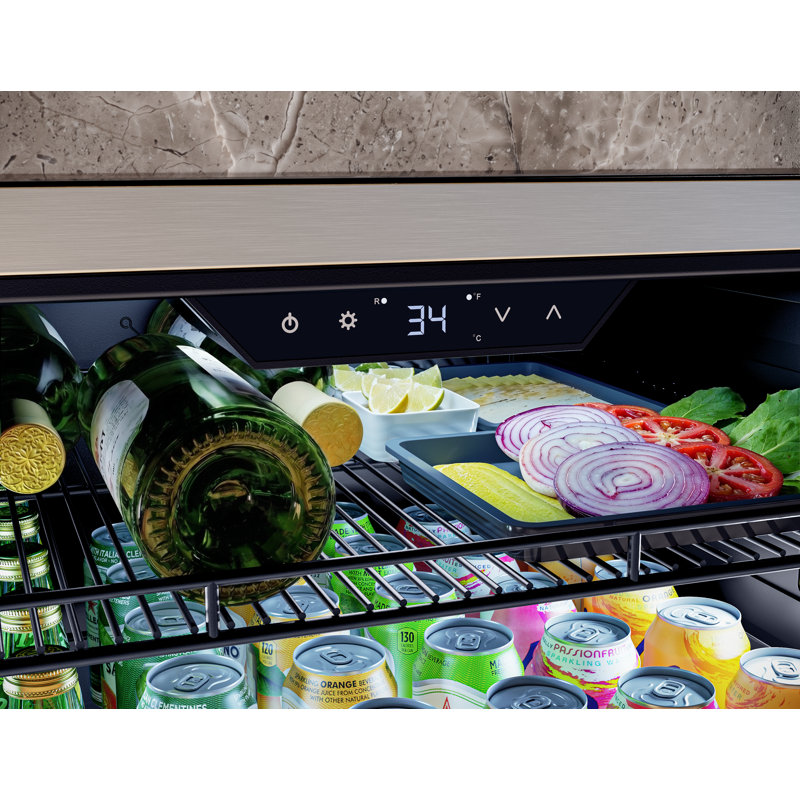 Presrv 24 in. 136-Can Single Zone Outdoor Beverage Cooler