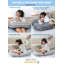  Coussin de lecture, coussin de dos pour s'asseoir au lit pour la lecture, infirmière et relax, coussin de lecture pour adultes, mamans et enfants, coussin de lit