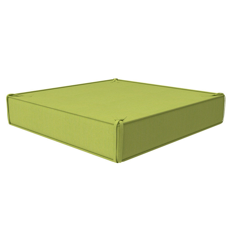 Coussin de remplacement pour repose-pieds d'extérieur Sunbrella, Palette kiwi