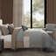 Bebejan Tranquil Patch 100% Cotton Sateen 5 Piece Reversible Comforter Set-124018190