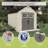 Suncast Outdoor Vanilla Resin Storage Shed-1390851456
