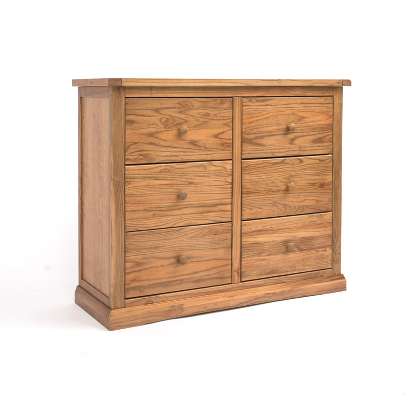 Lusitano 110cm W 6 - Drawer Chest of Drawers