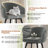  26" Swivel Upholstered Counter & Bar Stool with Metal Frame-88757649