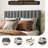 Velvet Platform Bed Frame-911693007