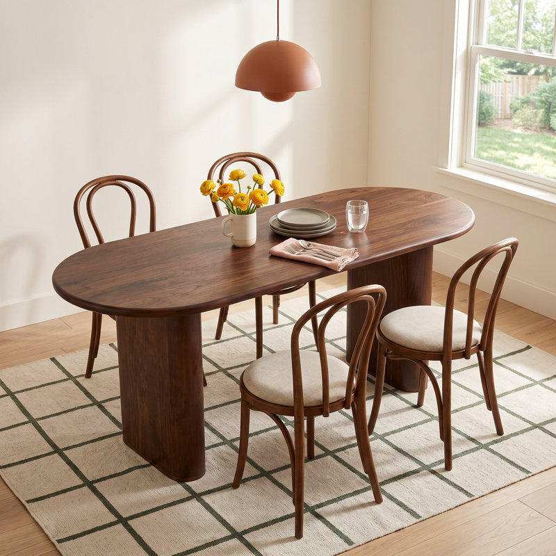 Chetna Acacia Solid Wood Dining Table