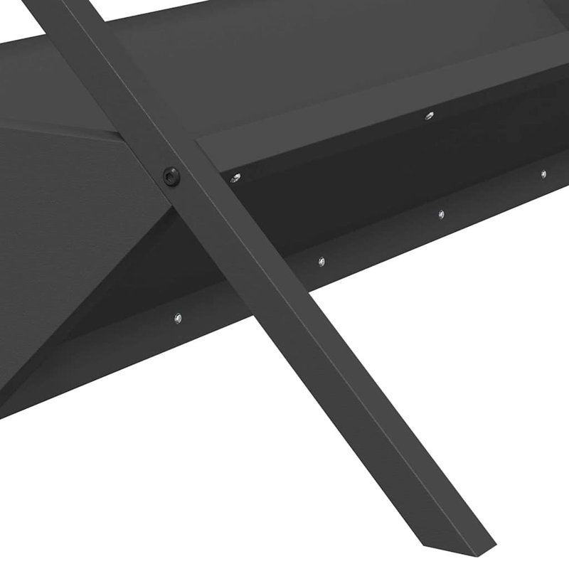 Cold-Rolled Steel Feeder, Black