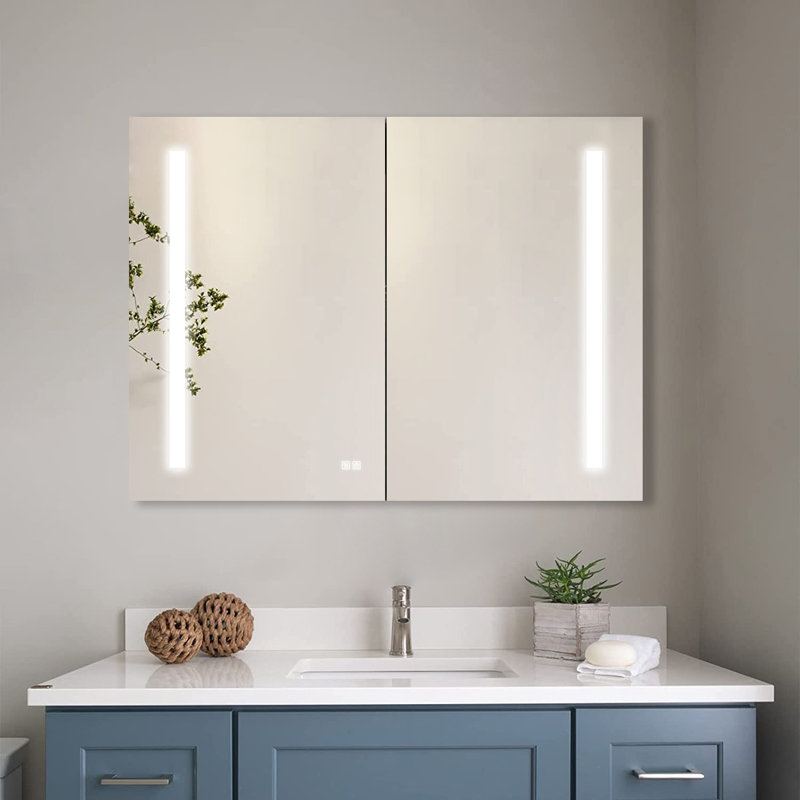 40'' W Mirrored Medicine Cabinet