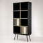 Blaze 195cm H x 90cm W Wood Standard Bookcase