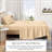 Ultra-Soft Cotton Heathered Melange Jersey Knit Sheet Set-382992361-326600138