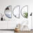 Metal Wall Mirror Set-102155886-102155889