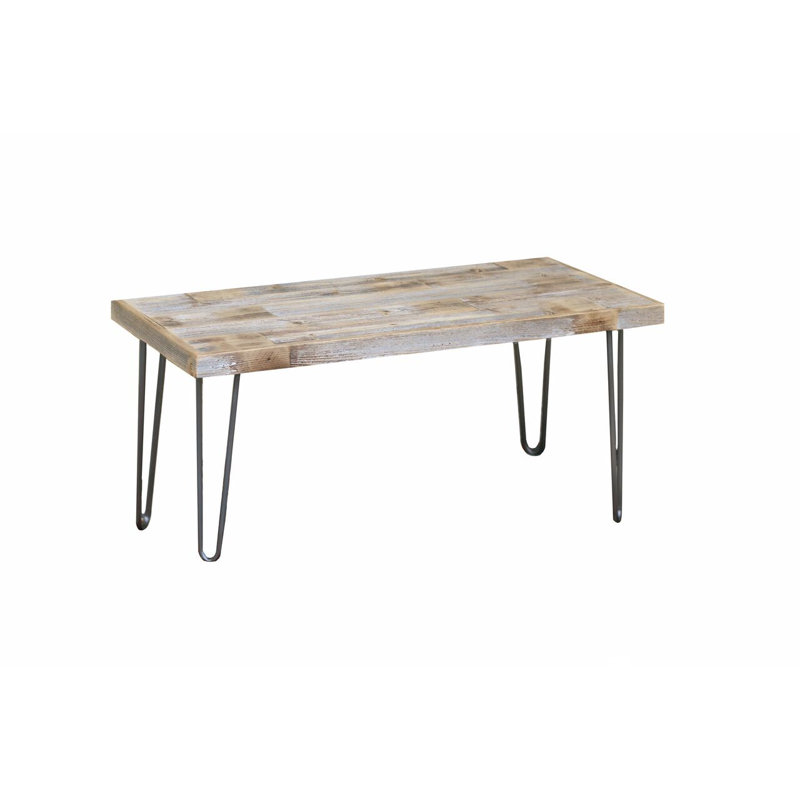 Zipporah Solid Wood Top Coffee Table